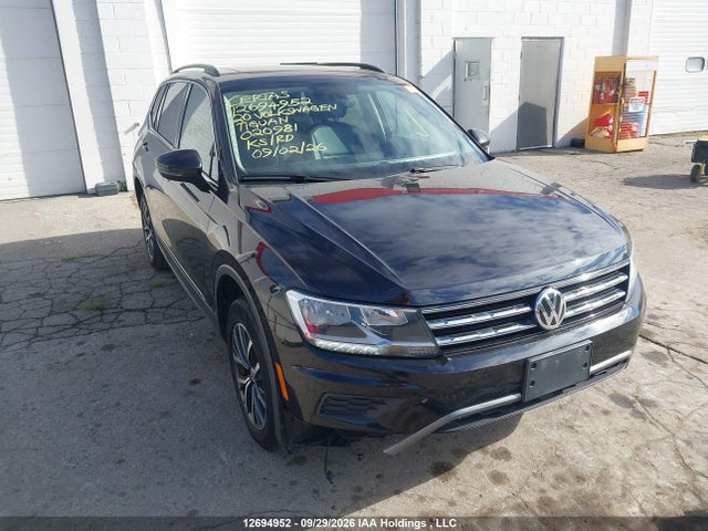 2020 Volkswagen Tiguan Se/sel მანქანა იყიდება აუქციონზე, vin: 3VV2B7AX3LM020981, აუქციონის ნომერი: 12694952