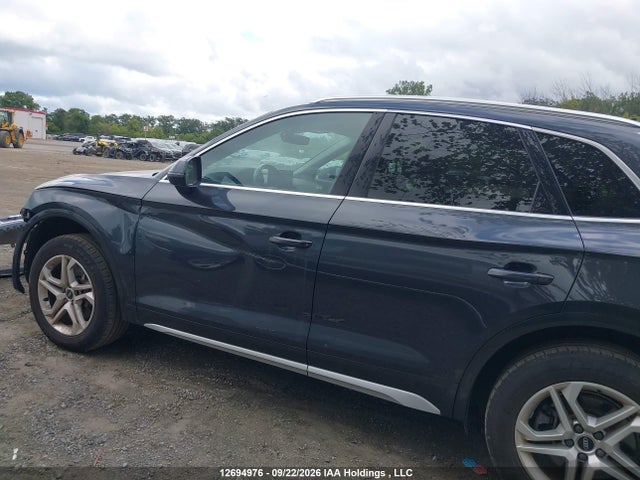 2021 Audi Q5 Premium მანქანა იყიდება აუქციონზე, vin: WA1AAAFY2M2135179, აუქციონის ნომერი: 12694976