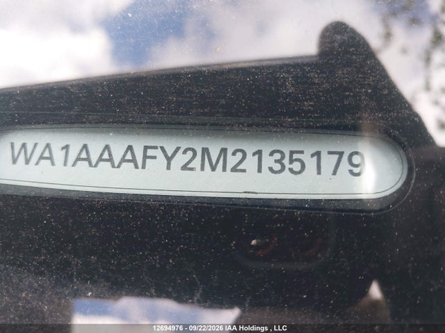 2021 Audi Q5 Premium მანქანა იყიდება აუქციონზე, vin: WA1AAAFY2M2135179, აუქციონის ნომერი: 12694976
