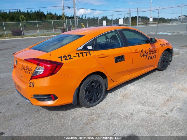Honda Civic Lx 2019 2HGFC2F58KH040410 Image 4