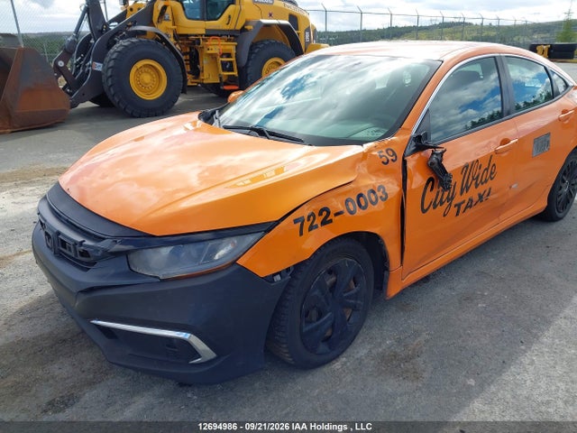 Honda Civic Lx 2019 2HGFC2F58KH040410 Image 6