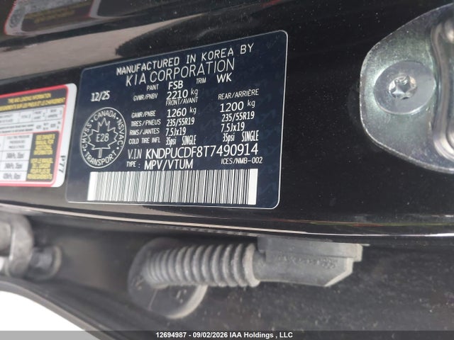 KIA Sportage Lx 2026 KNDPUCDF8T7490914 Image 9