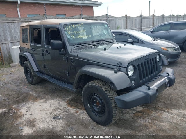 Продаж на аукціоні авто 2018 Jeep Wrangler Jk Unlimited Sahara, vin: 1C4BJWEG5JL900035, номер лоту: 12694995
