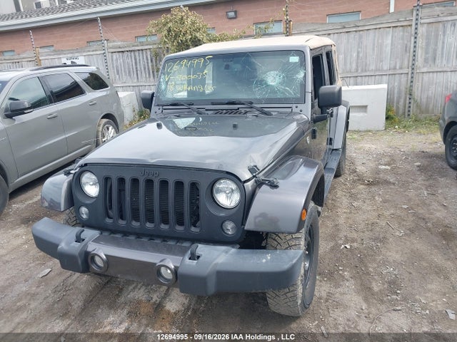 Продажа на аукционе авто 2018 Jeep Wrangler Jk Unlimited Sahara, vin: 1C4BJWEG5JL900035, номер лота: 12694995