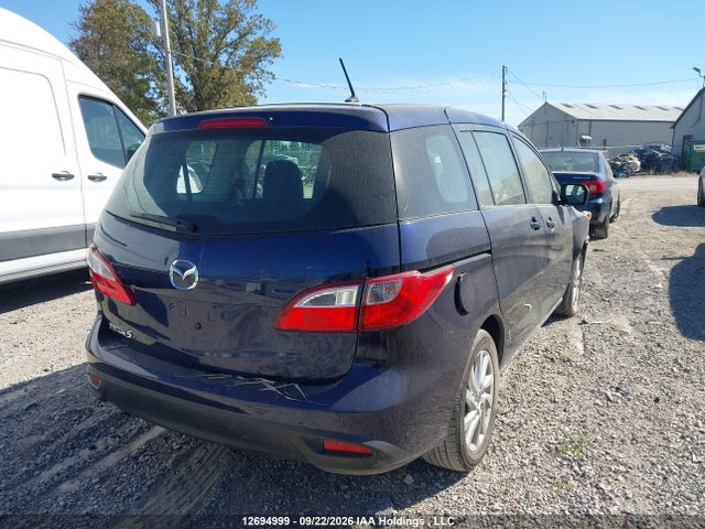 12694999 :رقم المزاد ، JM1CW2CL0C0130698 vin ، 2012 Mazda Mazda5 Gs مزاد بيع