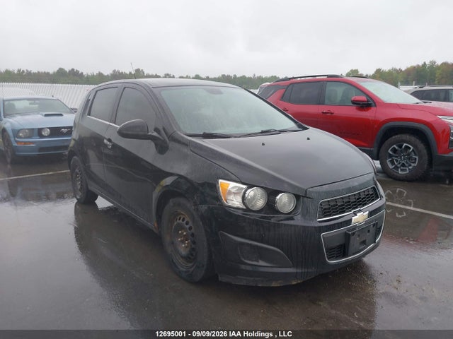 2012 Chevrolet Sonic Lt მანქანა იყიდება აუქციონზე, vin: 1G1JC6SH2C4209778, აუქციონის ნომერი: 12695001