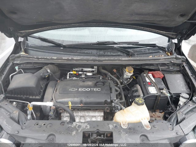2012 Chevrolet Sonic Lt მანქანა იყიდება აუქციონზე, vin: 1G1JC6SH2C4209778, აუქციონის ნომერი: 12695001
