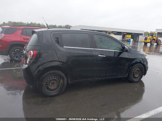 2012 Chevrolet Sonic Lt მანქანა იყიდება აუქციონზე, vin: 1G1JC6SH2C4209778, აუქციონის ნომერი: 12695001