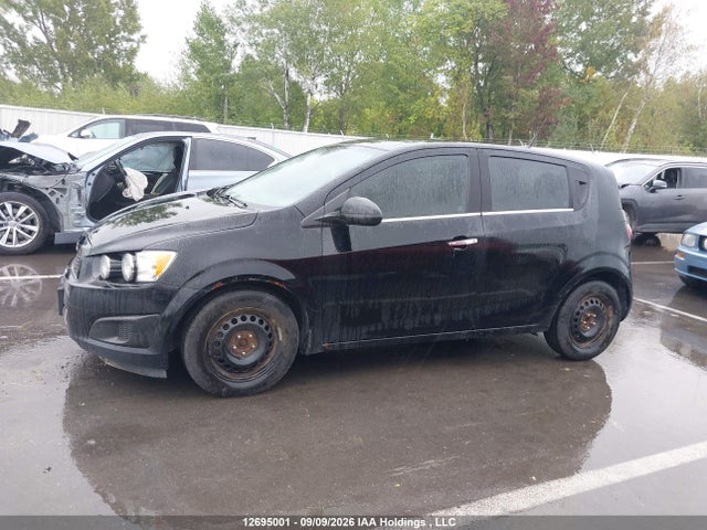 2012 Chevrolet Sonic Lt მანქანა იყიდება აუქციონზე, vin: 1G1JC6SH2C4209778, აუქციონის ნომერი: 12695001