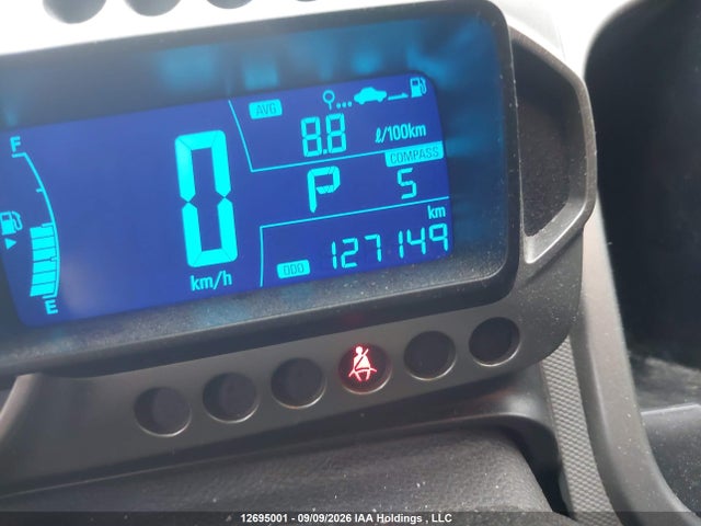 2012 Chevrolet Sonic Lt მანქანა იყიდება აუქციონზე, vin: 1G1JC6SH2C4209778, აუქციონის ნომერი: 12695001