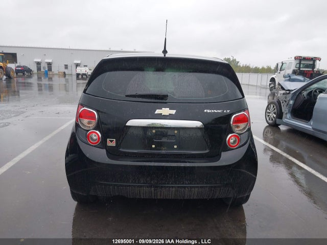 2012 Chevrolet Sonic Lt მანქანა იყიდება აუქციონზე, vin: 1G1JC6SH2C4209778, აუქციონის ნომერი: 12695001