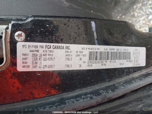 Dodge Grand Caravan Premium Plus 2020 2C4RDGCG8LR231252 Image 19