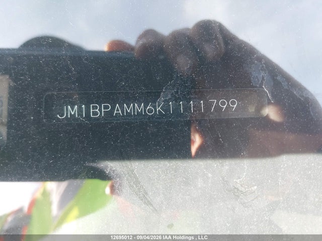 Продажа на аукционе авто 2019 Mazda Mazda3 Gt, vin: JM1BPAMM6K1111799, номер лота: 12695012