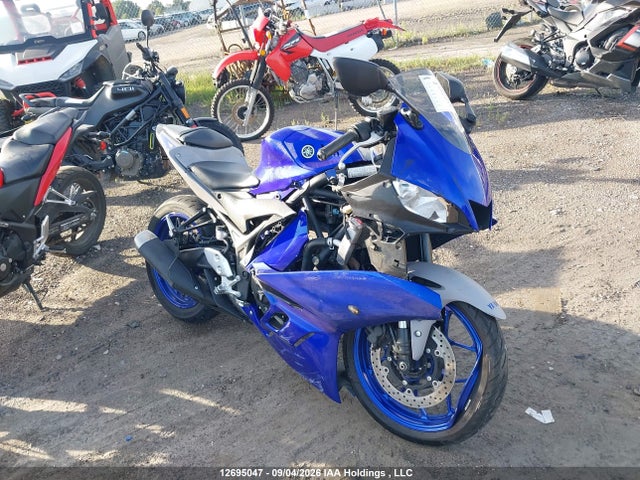 12695047 :رقم المزاد ، MH3RH18N3LK001613 vin ، 2020 Yamaha Yzfr3 A مزاد بيع