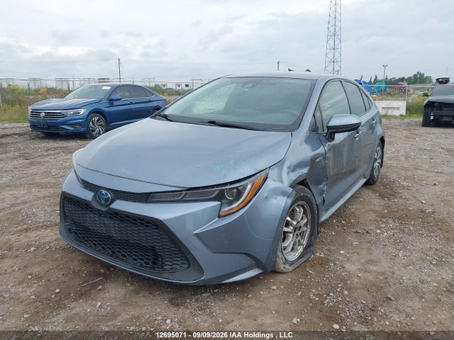 12695071 :رقم المزاد ، JTDBAMDE1MJ024407 vin ، 2021 Toyota Corolla Hybrid Base W/li Battery مزاد بيع