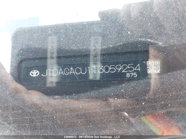 Продаж на аукціоні авто 2026 Toyota Prius Plug-in Hybrid Se, vin: JTDACACU1T3059254, номер лоту: 12695072