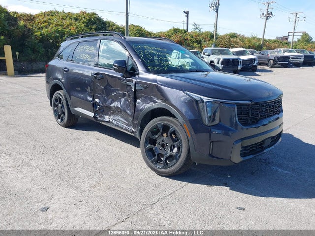 12695090 :رقم المزاد ، 5XYRKDJF1SG358426 vin ، 2025 Kia Sorento 2.5t X-line Limited/2.5t X-pro مزاد بيع