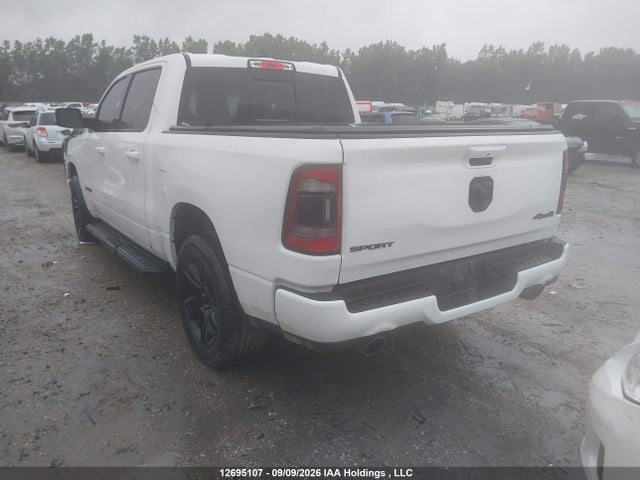 12695107 :رقم المزاد ، 1C6SRFVT0NN309585 vin ، 2022 Ram 1500 Sport مزاد بيع