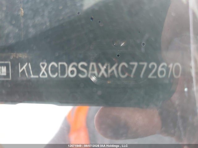 KL8CD6SAXKC772610 Chevrolet Spark 1lt Cvt