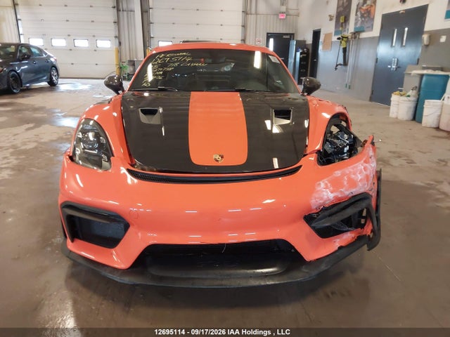 Aukcja sprzedaży 2025 Porsche 718 Cayman Gt4 Rs, vin: WP0AE2A86SK271738, numer aukcji: 12695114