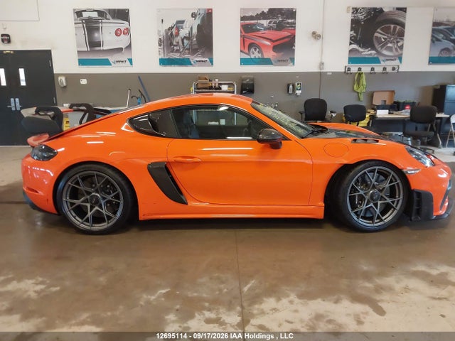 Aukcja sprzedaży 2025 Porsche 718 Cayman Gt4 Rs, vin: WP0AE2A86SK271738, numer aukcji: 12695114