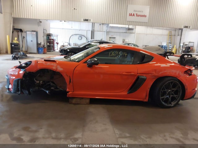 Aukcja sprzedaży 2025 Porsche 718 Cayman Gt4 Rs, vin: WP0AE2A86SK271738, numer aukcji: 12695114