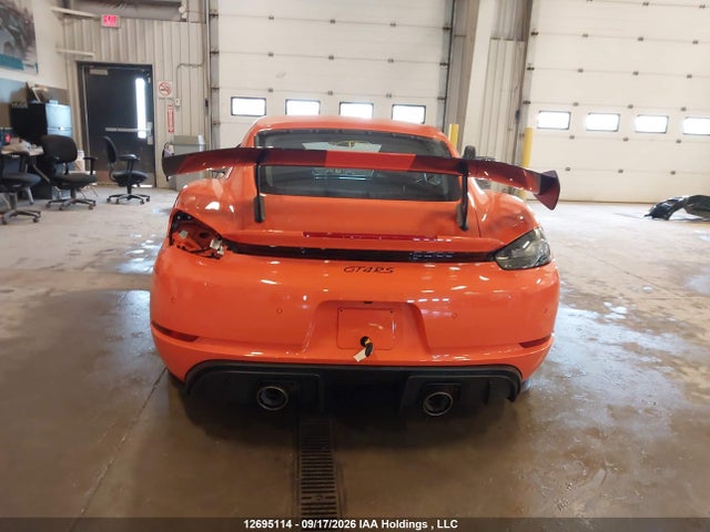 Aukcja sprzedaży 2025 Porsche 718 Cayman Gt4 Rs, vin: WP0AE2A86SK271738, numer aukcji: 12695114