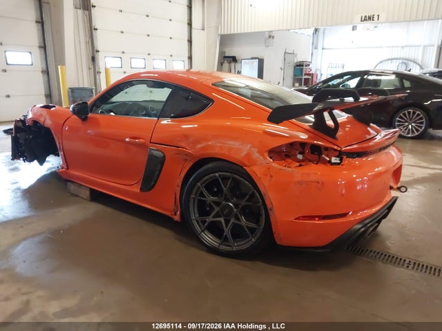 Aukcja sprzedaży 2025 Porsche 718 Cayman Gt4 Rs, vin: WP0AE2A86SK271738, numer aukcji: 12695114