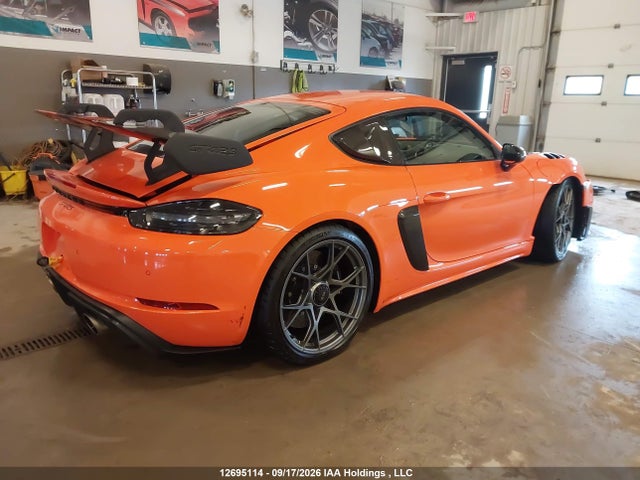 Aukcja sprzedaży 2025 Porsche 718 Cayman Gt4 Rs, vin: WP0AE2A86SK271738, numer aukcji: 12695114