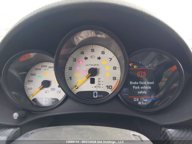 Aukcja sprzedaży 2025 Porsche 718 Cayman Gt4 Rs, vin: WP0AE2A86SK271738, numer aukcji: 12695114