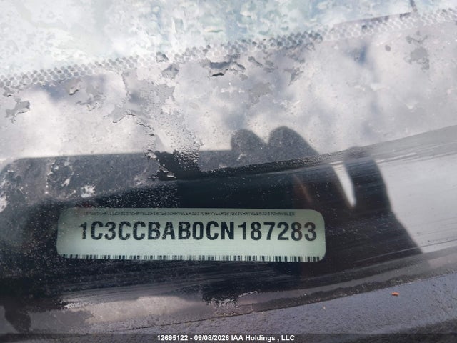 2012 Chrysler 200 მანქანა იყიდება აუქციონზე, vin: 1C3CCBAB0CN187283, აუქციონის ნომერი: 12695122