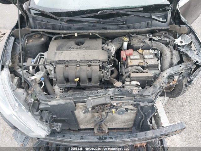 12695138 :رقم المزاد ، 3N1AB7AP8JY304691 vin ، 2018 Nissan Sentra S/sv/sr/sl مزاد بيع