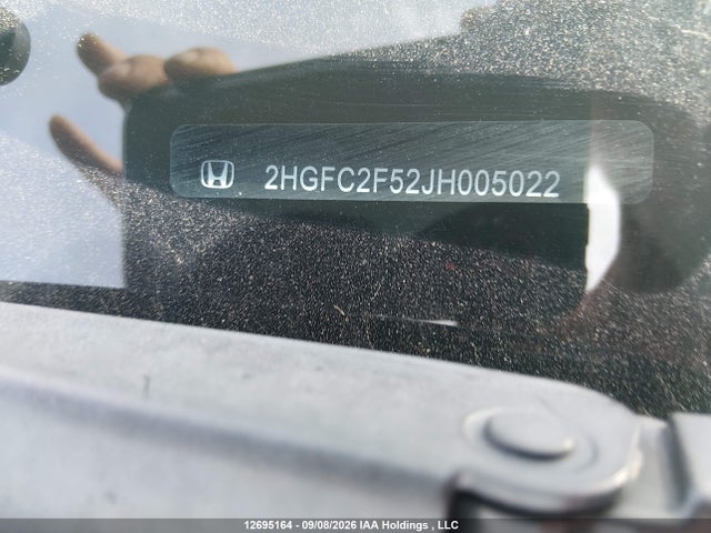2HGFC2F52JH005022 Honda Civic Lx