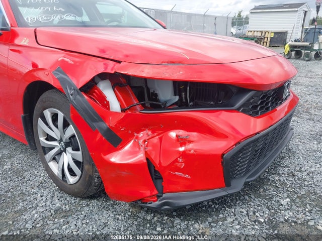 2025 Honda Civic Lx მანქანა იყიდება აუქციონზე, vin: 2HGFE2F26SH104010, აუქციონის ნომერი: 12695175