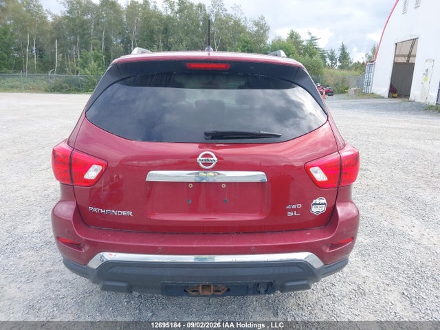 2018 Nissan Pathfinder S/sv/sl/platinum მანქანა იყიდება აუქციონზე, vin: 5N1DR2MM8JC610367, აუქციონის ნომერი: 12695184