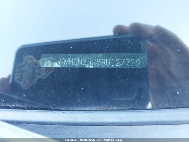 2009 Hyundai Accent Se მანქანა იყიდება აუქციონზე, vin: KMHCN35C89U127728, აუქციონის ნომერი: 12668387