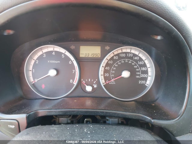 2009 Hyundai Accent Se მანქანა იყიდება აუქციონზე, vin: KMHCN35C89U127728, აუქციონის ნომერი: 12668387