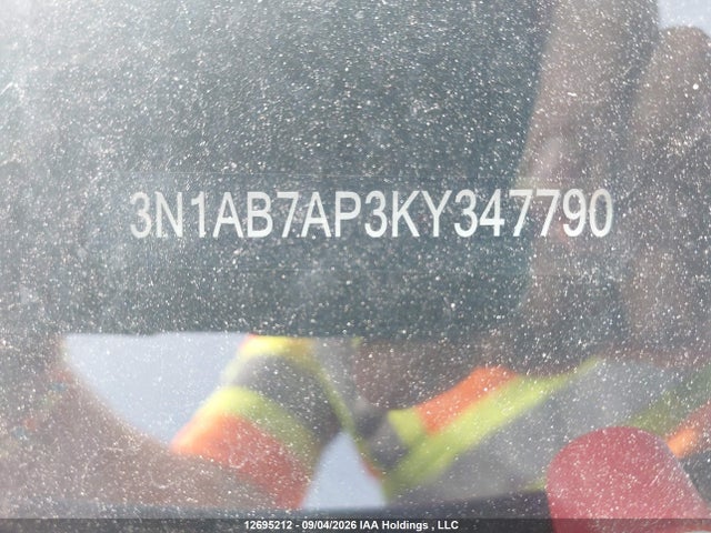 Aukcja sprzedaży 2019 Nissan Sentra S/sv/sr/sl, vin: 3N1AB7AP3KY347790, numer aukcji: 12695212