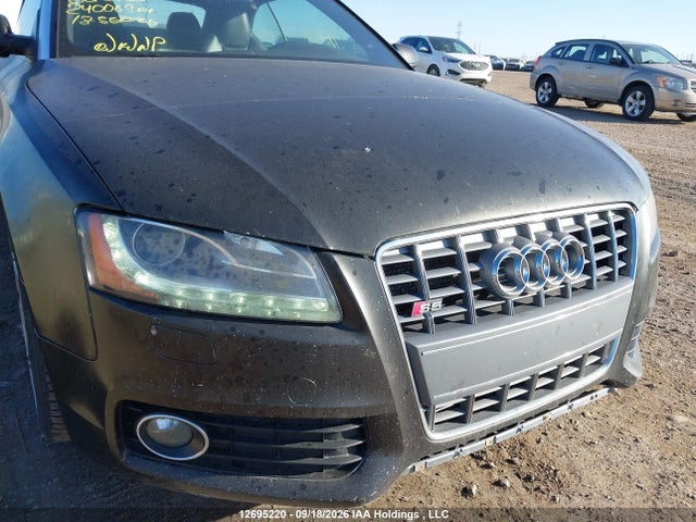12695220 :رقم المزاد ، WAULGBFH5BN012925 vin ، 2011 Audi S5 3.0 Premium مزاد بيع