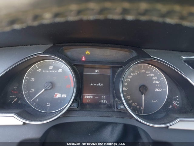12695220 :رقم المزاد ، WAULGBFH5BN012925 vin ، 2011 Audi S5 3.0 Premium مزاد بيع