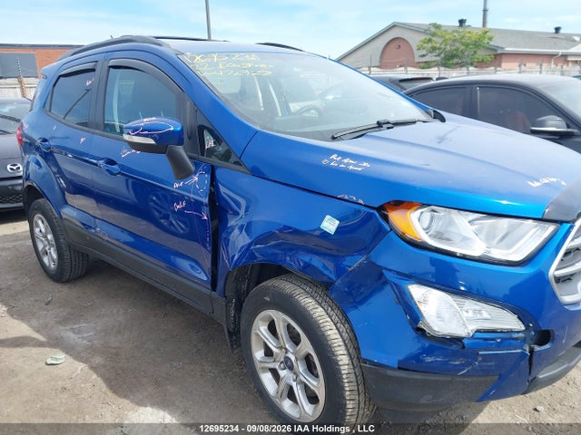 MAJ6S3GL0NC472927 Ford Ecosport Se