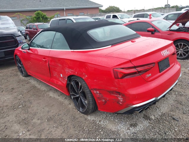 Продаж на аукціоні авто 2021 Audi S5, vin: WAUY4GF5XMN005991, номер лоту: 12695252