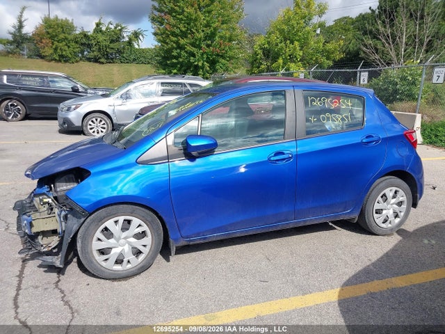 12695254 :رقم المزاد ، VNKKTUD37JA095851 vin ، 2018 Toyota Yaris Le مزاد بيع