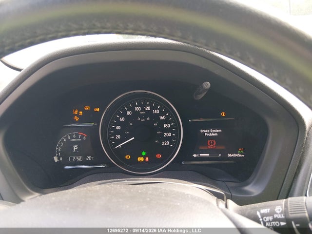 12695272 :رقم المزاد ، 3CZRU6H98LM101509 vin ، 2020 Honda Hr-v Touring مزاد بيع