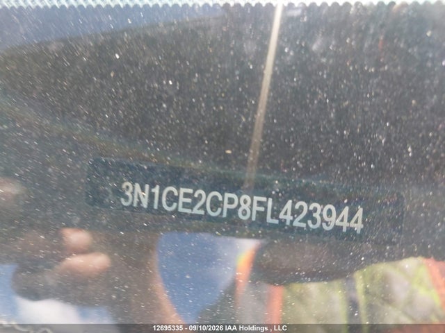 12695335 :رقم المزاد ، 3N1CE2CP8FL423944 vin ، 2015 Nissan Versa Note S/s Plus/sv/sl/sr مزاد بيع
