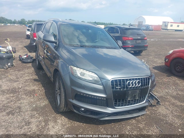 12695373 :رقم المزاد ، WA1WMCFEXFD029519 vin ، 2015 Audi Q7 Tdi/prestige مزاد بيع