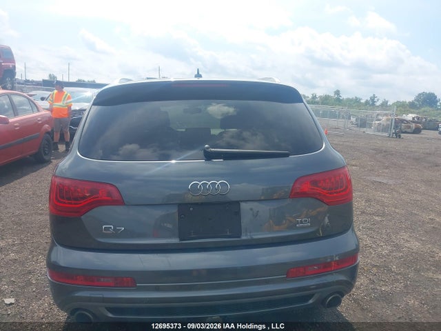 12695373 :رقم المزاد ، WA1WMCFEXFD029519 vin ، 2015 Audi Q7 Tdi/prestige مزاد بيع