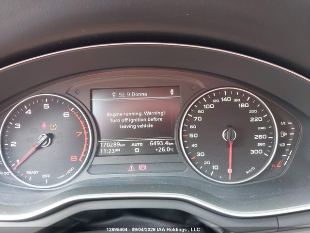 Aukcja sprzedaży 2017 Audi A4 2.0t Komfort, vin: WAUANAF48HN030705, numer aukcji: 12695404