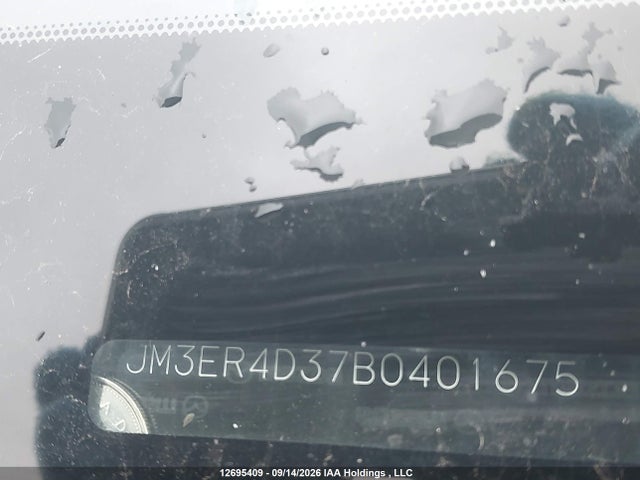 Aukcja sprzedaży 2011 Mazda Cx-7, vin: JM3ER4D37B0401675, numer aukcji: 12695409
