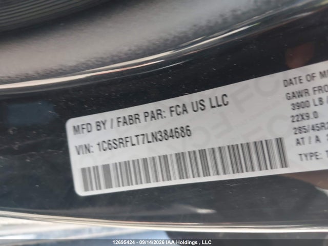 RAM 1500 Rebel 2020 1C6SRFLT7LN384686 Image 16